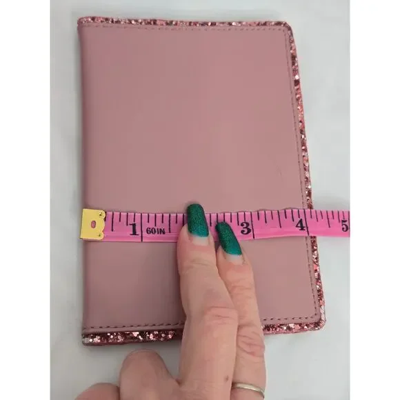 Kate Spade EUC Passport Billfold wallet credit card Dusty pink peony - Picture 9 of 11